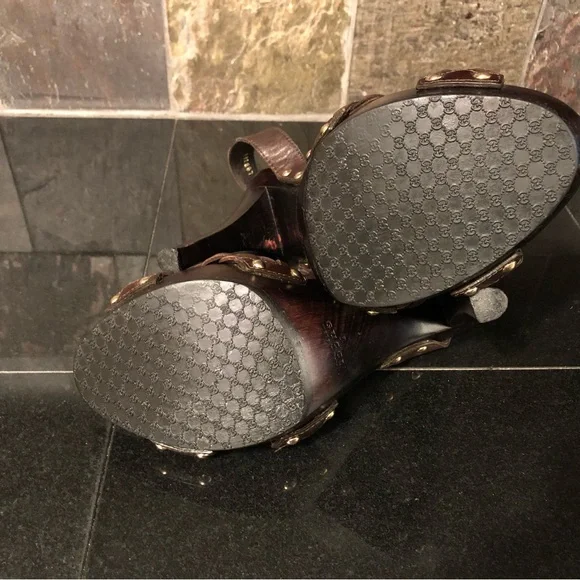 Gucci braided platform sandals - Picture 15 of 15